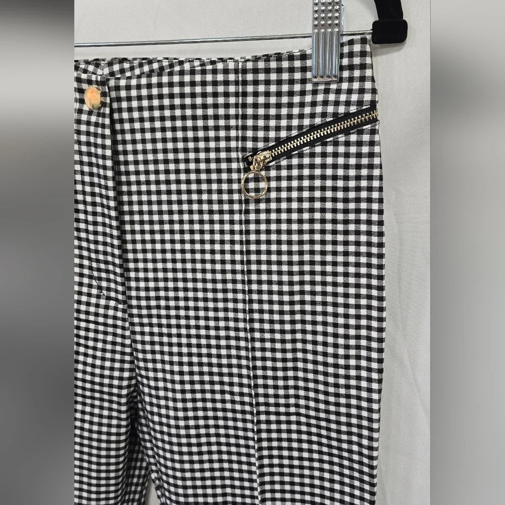 Opening Ceremony women 2 adelaide gingham check‎ trousers preppy academia career